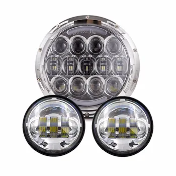 Motorcycle 7 inch headLamp 7" LED Headlight Hi/Lo Beam 105W +4.5 Inch 30W LED Fog Lamp Lights for motorcycle accessories
Motorcycle 7 inch headLamp 7" LED Headlight Hi/Lo Beam 105W +4.5 Inch 30W LED Fog Lamp Lights for motorcycle accessories
