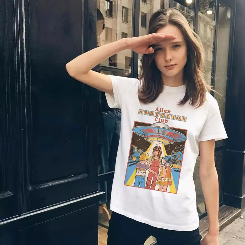 Graphic Tees Women Vintage Oversized Aesthetic Chic White T Shirt Kawaii Clothes Women Clothes 2019 Short Sleeve Polera Mujer
Graphic Tees Women Vintage Oversized Aesthetic Chic White T Shirt Kawaii Clothes Women Clothes 2019 Short Sleeve Polera Mujer