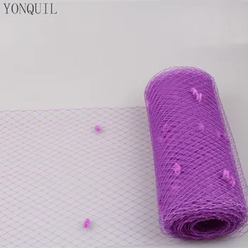 Lavender Birdcage veil with dot 25 CM Width Russian Veiling Netting wedding fascinator mesh women hair accessories 5yards/lot
Lavender Birdcage veil with dot 25 CM Width Russian Veiling Netting wedding fascinator mesh women hair accessories 5yards/lot