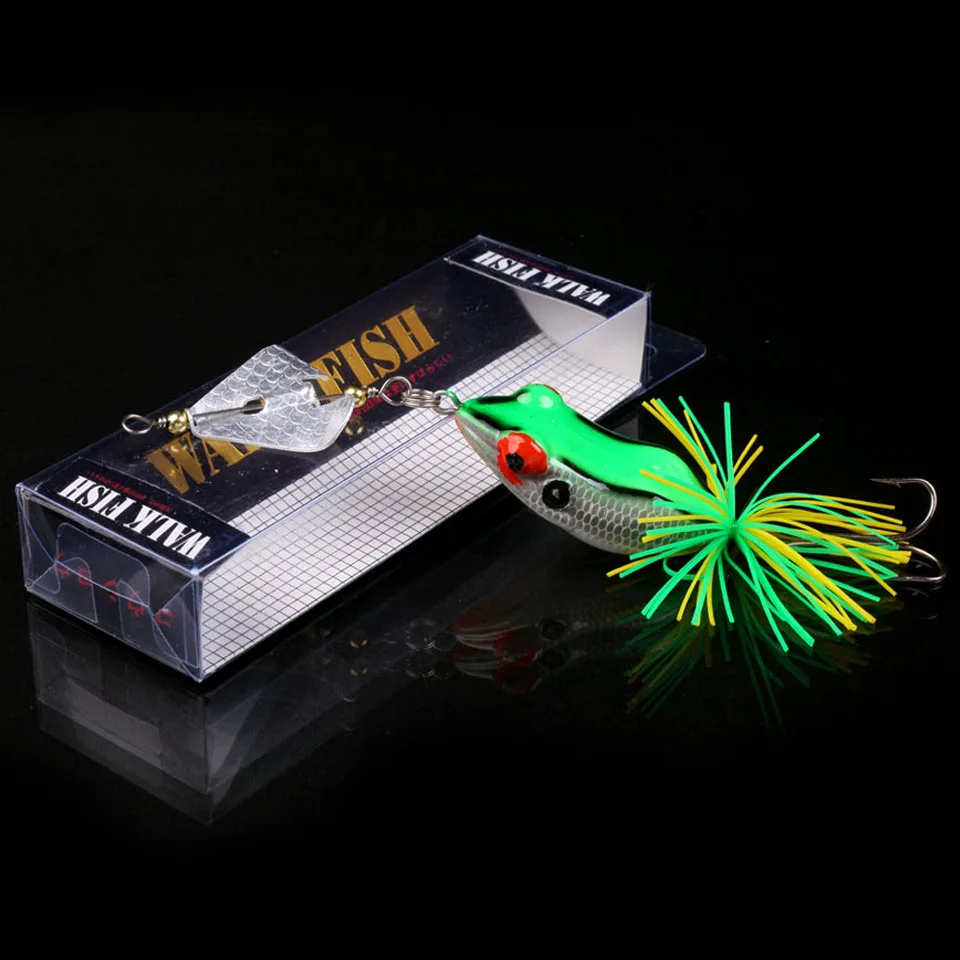 WALK FISH 1PCS Pesca Hard Fishing Lure With Propeller Large Noise Topwater Isca Frog Lure 140mm 11.2g Pesca Frog Fishing Tackle
WALK FISH 1PCS Pesca Hard Fishing Lure With Propeller Large Noise Topwater Isca Frog Lure 140mm 11.2g Pesca Frog Fishing Tackle