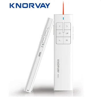 Knorvay N89 New Rechargeable Wireless Air Mouse Presenter, 2.4GHz PPT Presentation Wireless Remote Control Clicker
Knorvay N89 New Rechargeable Wireless Air Mouse Presenter, 2.4GHz PPT Presentation Wireless Remote Control Clicker
