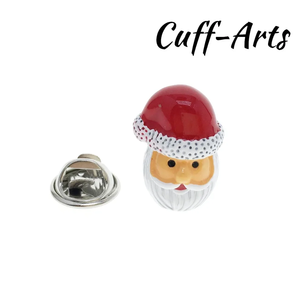 Brooch Lapel Pin For Men Pins and Brooches Christmas Santa Badge Jewelry Broche PIN de la solapa By Cuffarts P10183 | Украшения и