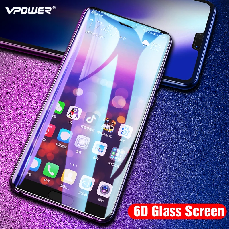 VPOWER p20 pro Glass Screen Protector For huawei p20 p20 pro 6D 5D Full Screen Protector 9h Tempered glass Protective Film
VPOWER p20 pro Glass Screen Protector For huawei p20 p20 pro 6D 5D Full Screen Protector 9h Tempered glass Protective Film
