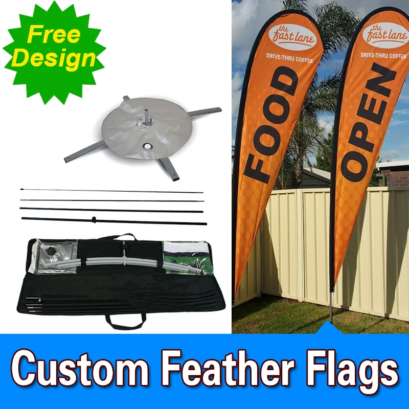 Free Design Free Shipping Single Sided Cross Base Teardrop Flag Signs Advertising Promotional Feather Banners Custom
Free Design Free Shipping Single Sided Cross Base Teardrop Flag Signs Advertising Promotional Feather Banners Custom