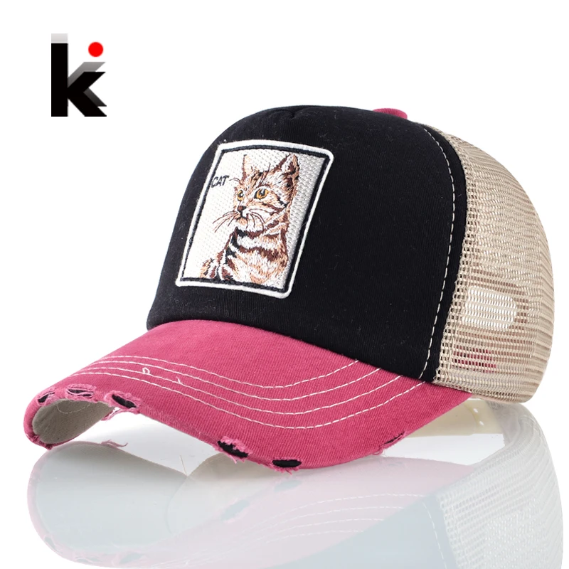Supper Cool Unisex Hip Hop Hats Patch Cat Snapback Baseball Cap Women Men Breathable Mesh Trucker Gorras Hombre Drake Kpop Bones
Supper Cool Unisex Hip Hop Hats Patch Cat Snapback Baseball Cap Women Men Breathable Mesh Trucker Gorras Hombre Drake Kpop Bones
