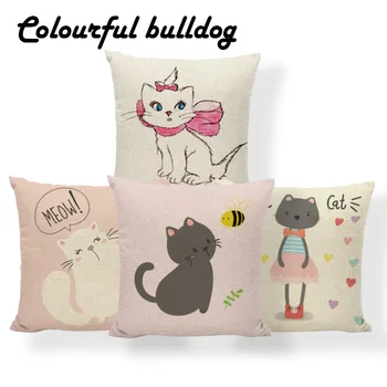 Cat Bee Moon Red Cushion Cover Pink Stripe Love Pillows Tropical Lounge Decorator Throw Pillow Case 17.7Inch Cotton Blend Pastel
Cat Bee Moon Red Cushion Cover Pink Stripe Love Pillows Tropical Lounge Decorator Throw Pillow Case 17.7Inch Cotton Blend Pastel