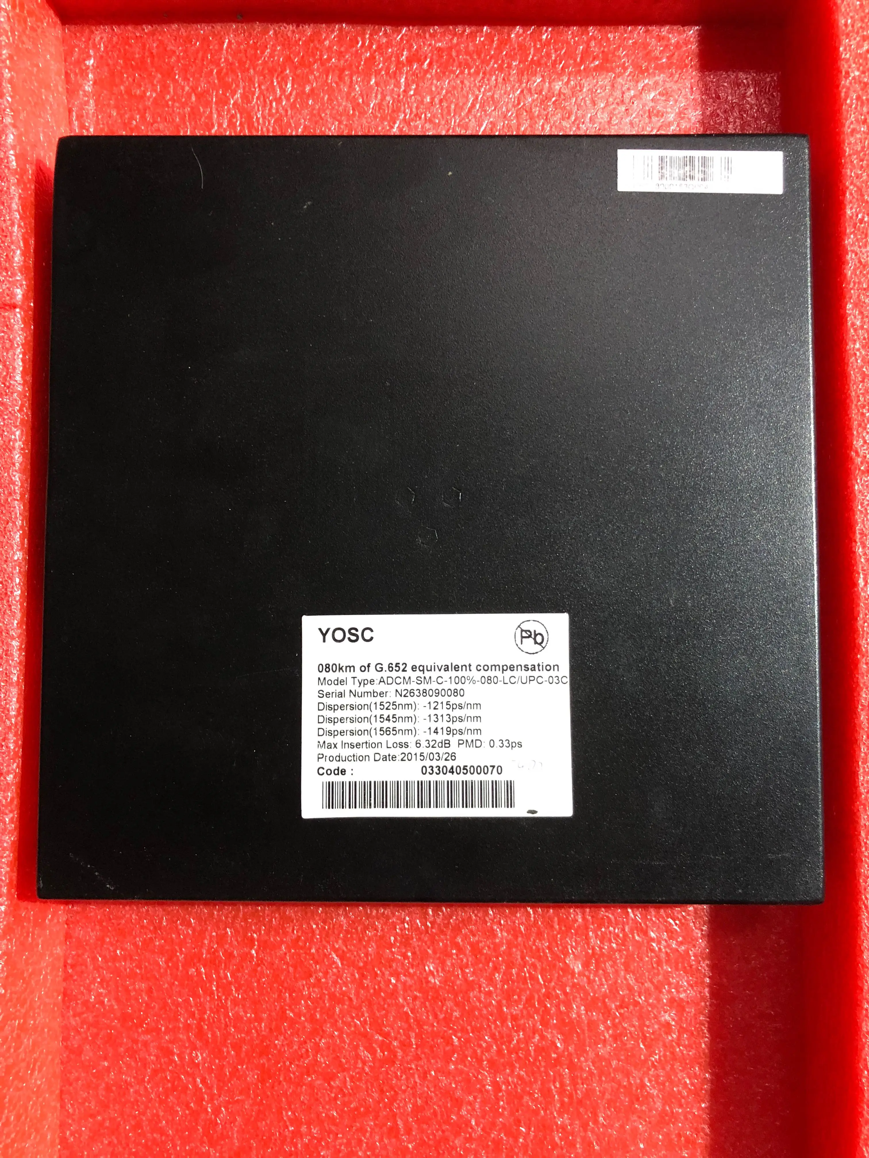 G652 DCM 10km fiber dispersion compensator Dispersion module please contact for 20km 60km 80km
G652 DCM 10km fiber dispersion compensator Dispersion module please contact for 20km 60km 80km