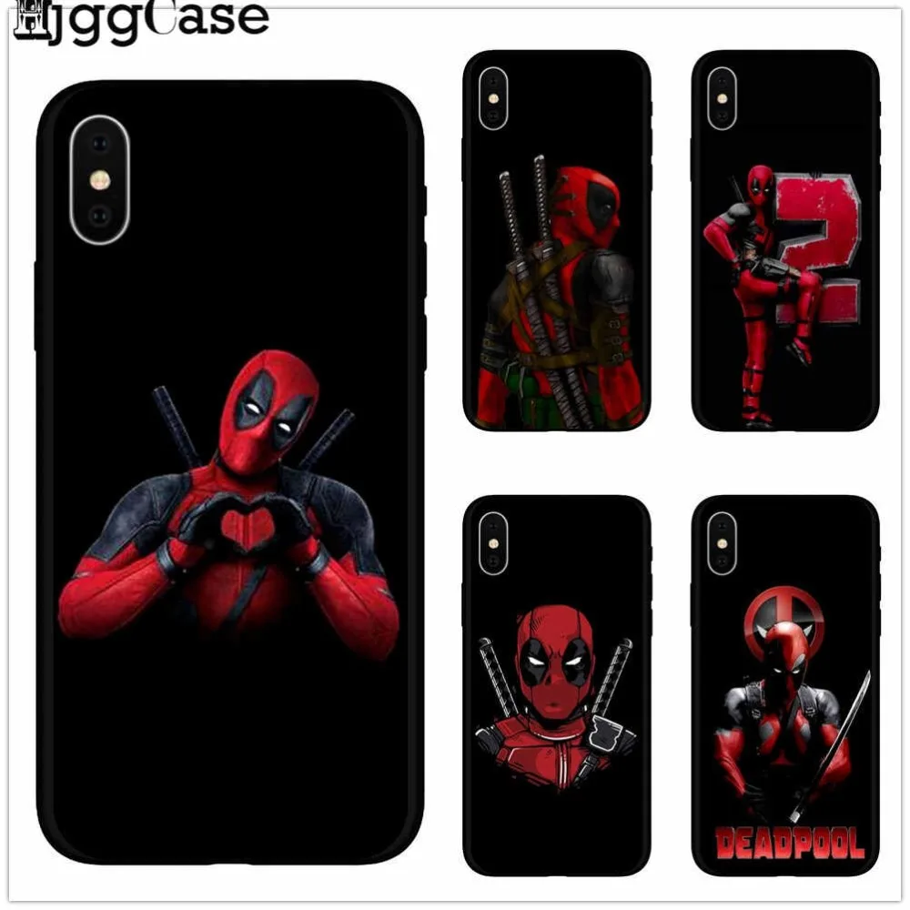 Phone Cases For iPhone 6S Cover For Coque iPhone 5 5S SE 6 6S 7 8 Plus X 10 Soft Black Silicone Phone Shell Cool Marvel Deadpool
Phone Cases For iPhone 6S Cover For Coque iPhone 5 5S SE 6 6S 7 8 Plus X 10 Soft Black Silicone Phone Shell Cool Marvel Deadpool