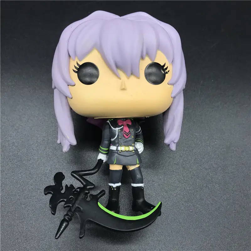 POPS Seraph of The End Shinoa Figure model toy Scythe Animation Vinyl Decoration collection
POPS Seraph of The End Shinoa Figure model toy Scythe Animation Vinyl Decoration collection
