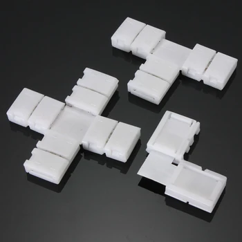 5050 Adapters Accessories 8mm10mm X L T Shape LED Strip Light PCB LED Strip No soldering
5050 Adapters Accessories 8mm10mm X L T Shape LED Strip Light PCB LED Strip No soldering