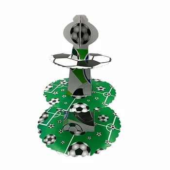 1set Football Soccer 3 Tier Kids Birthday Supplies Cardboard Cupcake Paper Stand Plates Party Cake Holder Party Decoration
1set Football Soccer 3 Tier Kids Birthday Supplies Cardboard Cupcake Paper Stand Plates Party Cake Holder Party Decoration