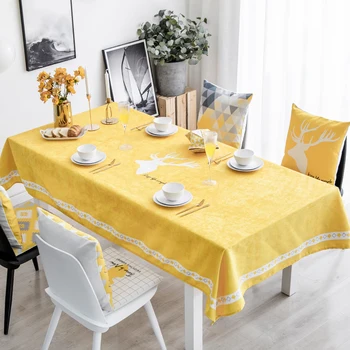Fabric Art Yellow Concise Table Fabric Art Ins Rectangle Waterproof Defence Burn Tea Table Cloth Table Cloth Covering Cloth
Fabric Art Yellow Concise Table Fabric Art Ins Rectangle Waterproof Defence Burn Tea Table Cloth Table Cloth Covering Cloth