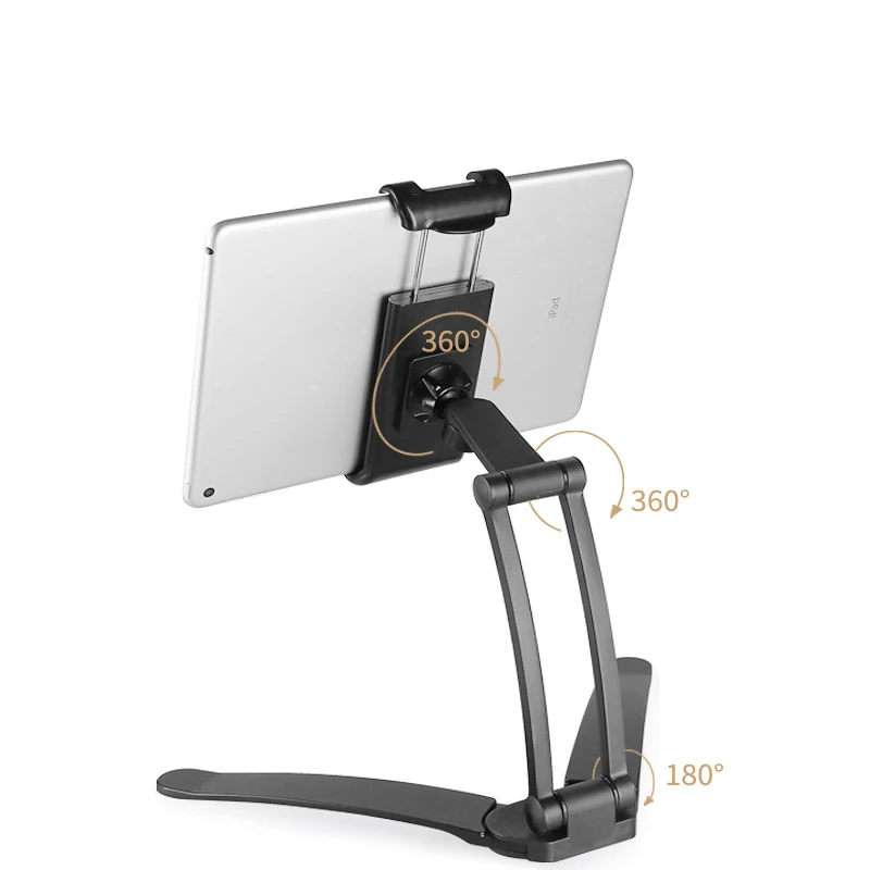 Adjustable Aluminum Kitchen Tablet Mount Stand Desktop / Wall / Counter Top Holder for iPad 2018 / Pro 10.5/9.7 / Air / Mini
Adjustable Aluminum Kitchen Tablet Mount Stand Desktop / Wall / Counter Top Holder for iPad 2018 / Pro 10.5/9.7 / Air / Mini