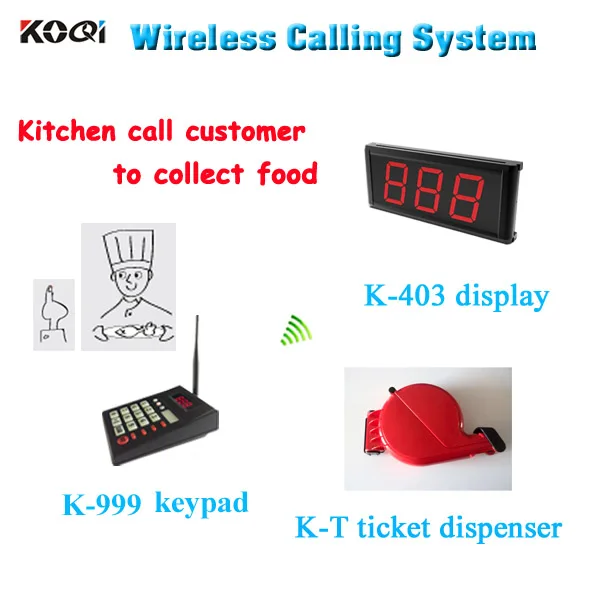 Restaurant coaster paging system for kitchen call waiter service equipment with K-999 transmitter keypad K-403 receiver display
Restaurant coaster paging system for kitchen call waiter service equipment with K-999 transmitter keypad K-403 receiver display
