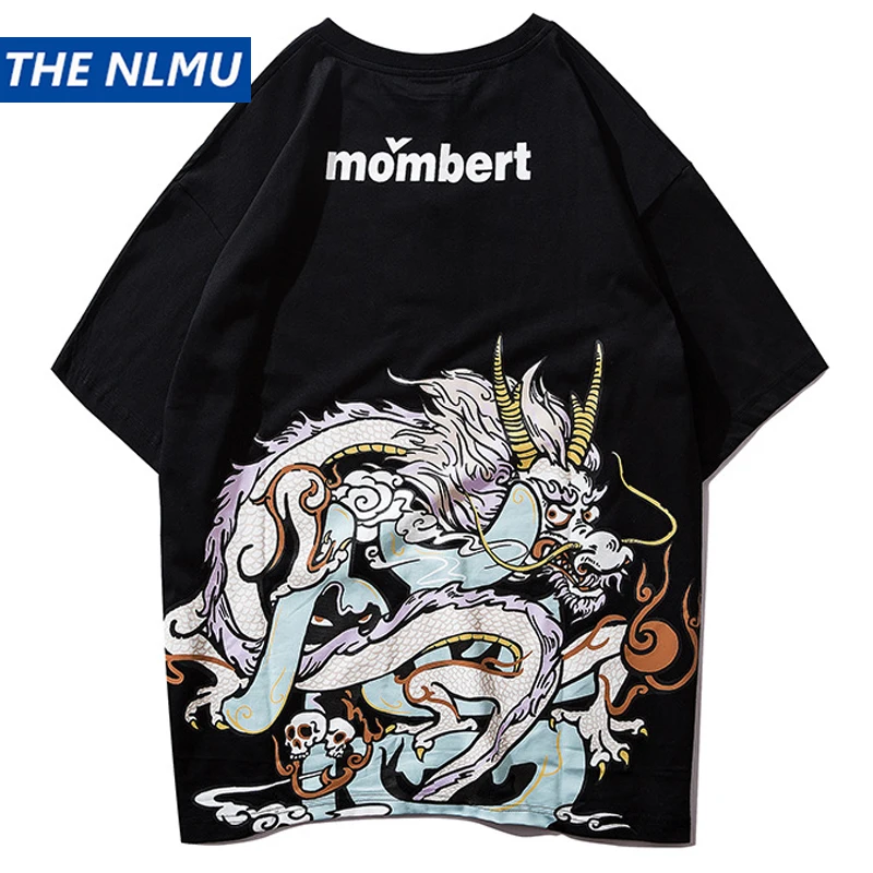 Hip Hop Dragon Print t shirts Streetwear Harajuku Casual Short Sleeve T-Shirts 2019 Summer Spring Male Tops Tees Red White HS31
Hip Hop Dragon Print t shirts Streetwear Harajuku Casual Short Sleeve T-Shirts 2019 Summer Spring Male Tops Tees Red White HS31