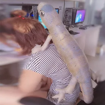 100cm Halloween Stuffed Plush Animals Toy Simulation Funny Lizard Chameleon Pillow Gecko Doll Kids Halloween Plush Animals Gift
100cm Halloween Stuffed Plush Animals Toy Simulation Funny Lizard Chameleon Pillow Gecko Doll Kids Halloween Plush Animals Gift