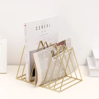 Nordic 3 corners Simple Wrought Iron Desktop Storage Rack Bookshelf Documents Magazine Storage Box Office Racks Jewelry
Nordic 3 corners Simple Wrought Iron Desktop Storage Rack Bookshelf Documents Magazine Storage Box Office Racks Jewelry