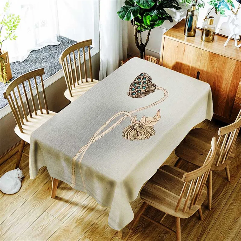 Customize Chinese style tablecloth Golden Lotus Flower Pattern Polyester Rectangular Table cloth Wedding Banquet Table Cover
Customize Chinese style tablecloth Golden Lotus Flower Pattern Polyester Rectangular Table cloth Wedding Banquet Table Cover