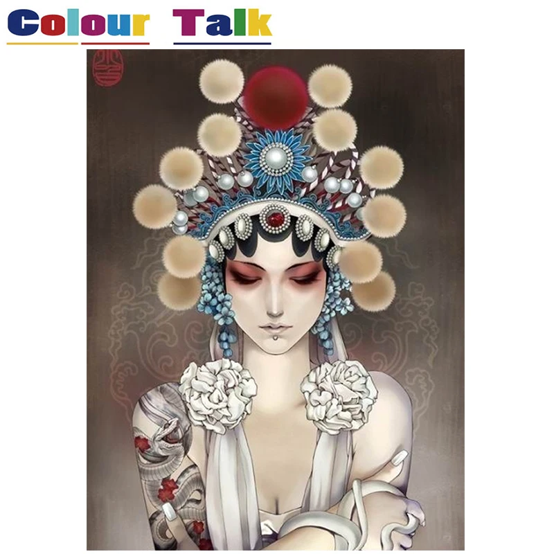 Chinese Opera Painting by Numbers on Canvas for Living Room Home Decor DIY Art Pictures by Numbers Handpainted Wall Art P-0337
Chinese Opera Painting by Numbers on Canvas for Living Room Home Decor DIY Art Pictures by Numbers Handpainted Wall Art P-0337