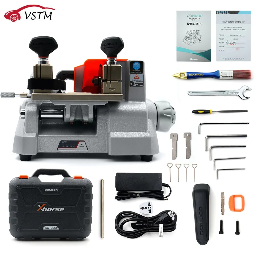 Original Xhorse Condor XC-009 Key Cutting Machine for Single-Sided keys and Double-Sided Keys
Original Xhorse Condor XC-009 Key Cutting Machine for Single-Sided keys and Double-Sided Keys