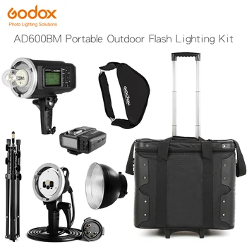 Godox AD600BM 600Ws HSS GN87 Bowens Mount Flash Light + X1 Transmitter,AD-H600B Head,Light Stand,Draw-Bar Carry Bag
Godox AD600BM 600Ws HSS GN87 Bowens Mount Flash Light + X1 Transmitter,AD-H600B Head,Light Stand,Draw-Bar Carry Bag