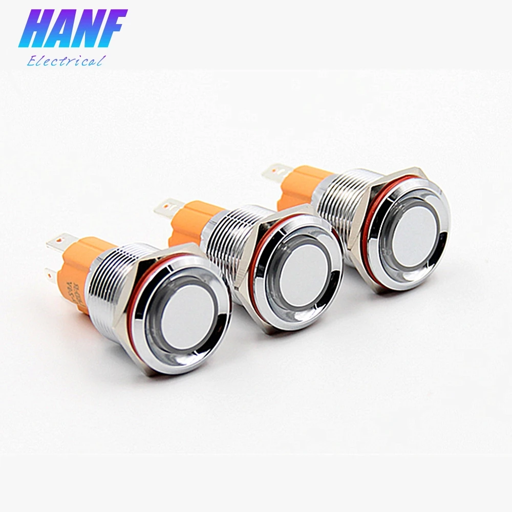 1pcs 19mm 10A/250V Momentary 1NO Stainless Steel Metal Push Button Switch with LED Lamp 3 pins Power
1pcs 19mm 10A/250V Momentary 1NO Stainless Steel Metal Push Button Switch with LED Lamp 3 pins Power