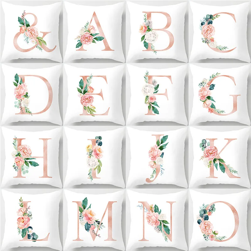 18'' Elife Polyester Cotton Geometric Cushion Cover Square Pillow Case 26 Letter Pillows Cover For Sofa car waist Home Decor
18'' Elife Polyester Cotton Geometric Cushion Cover Square Pillow Case 26 Letter Pillows Cover For Sofa car waist Home Decor