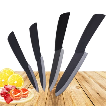 Ceramic Knife Set Black Zirconia Blade 3" Paring 4" Slicing 5" Vegetable 6" Chef Knife Ceramic Kitchen Knives Cooking Tools
Ceramic Knife Set Black Zirconia Blade 3" Paring 4" Slicing 5" Vegetable 6" Chef Knife Ceramic Kitchen Knives Cooking Tools
