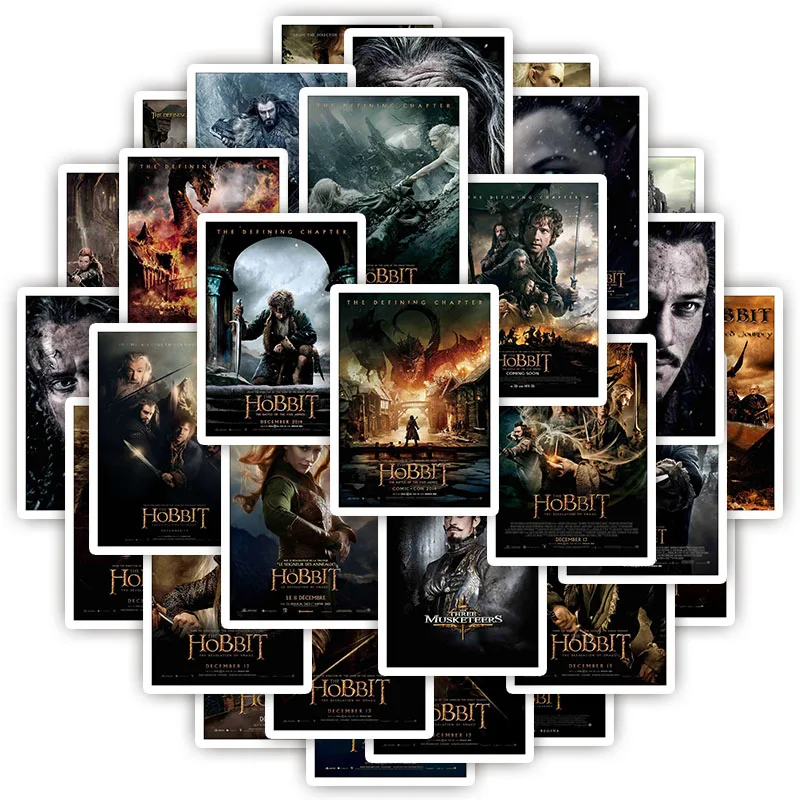 25pcs The Hobbit Stickers Classic Movie Stickers For Luggage Laptop Phone Skateboard Diary book Moto Bicycle Guitar Car decal 
25pcs The Hobbit Stickers Classic Movie Stickers For Luggage Laptop Phone Skateboard Diary book Moto Bicycle Guitar Car decal
