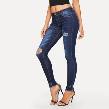 2019 Ripped Hole Jeans Women Slim High Waist Tassel Jeans Cotton Summer Autumn Casual Streetwear Denim Pencil Long Pants Skinny
2019 Ripped Hole Jeans Women Slim High Waist Tassel Jeans Cotton Summer Autumn Casual Streetwear Denim Pencil Long Pants Skinny