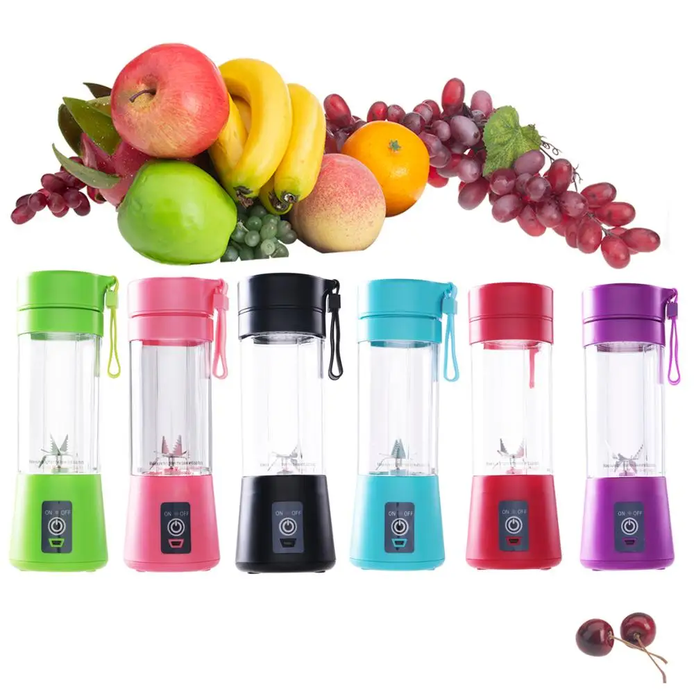 400ml Portable Juice Blender USB Juicer Cup Multi-function Fruit Mixer Six Blade Mixing Machine Smoothies Baby food dropshipping
400ml Portable Juice Blender USB Juicer Cup Multi-function Fruit Mixer Six Blade Mixing Machine Smoothies Baby food dropshipping
