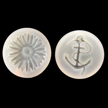 New-style mirror sun flower boat anchor silica gel mold crystal dropping glue hand-made ornament pendant
New-style mirror sun flower boat anchor silica gel mold crystal dropping glue hand-made ornament pendant