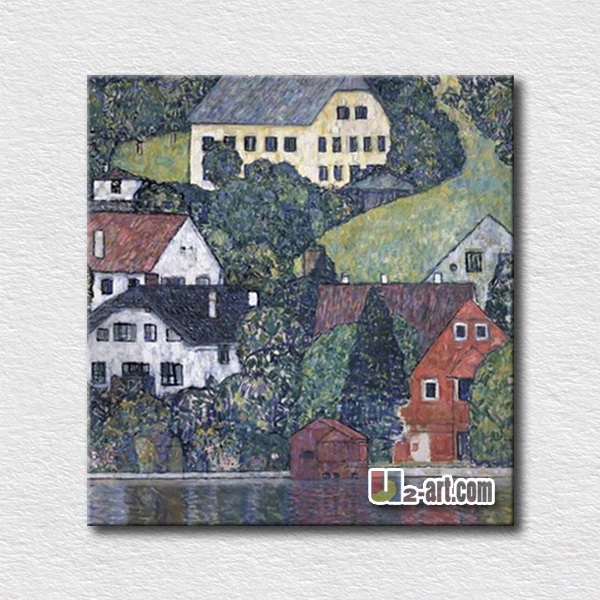 Green landscape paintings by Gustav Klimt modern home decoration canvas oil painting for friends gift
Green landscape paintings by Gustav Klimt modern home decoration canvas oil painting for friends gift