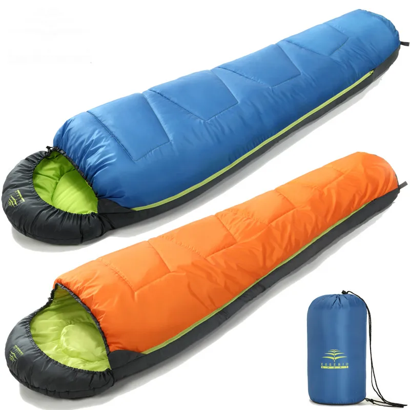 Outdoor adult mummy style sleeping bag spring and autumn season thick camping sleeping bag Warm and comfortable
Outdoor adult mummy style sleeping bag spring and autumn season thick camping sleeping bag Warm and comfortable