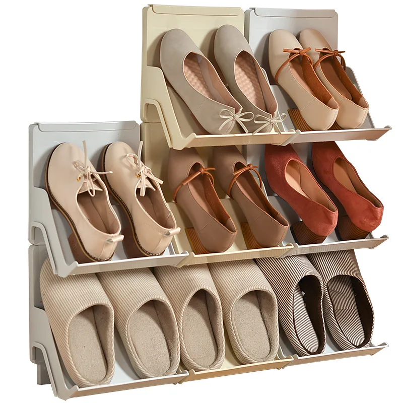 Nordic Multilayer Shoe Racks Creative Combinable Superimposed Livingroom Door Cabinet Space-Saving Plastic Shoes Storage Shelves
Nordic Multilayer Shoe Racks Creative Combinable Superimposed Livingroom Door Cabinet Space-Saving Plastic Shoes Storage Shelves