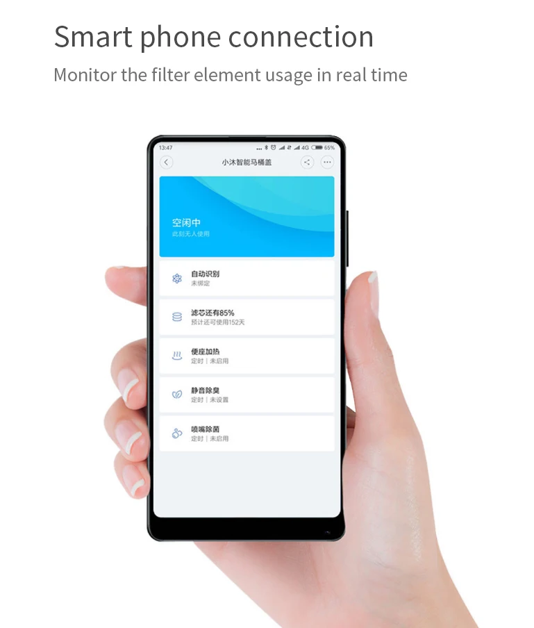Replaceable Intelligent Multi Stage Toilet Bidet Filter Electric Smart Toilet Cover Sterilizing Filter Strainer for XIAOMI Mijia (6)