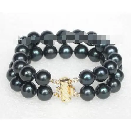 Wholesale price 16new ^^^^ 8" 12mm round Tahitian-black Freshwater pearls bracelet 14K/20 gold clasp j8539
Wholesale price 16new ^^^^ 8" 12mm round Tahitian-black Freshwater pearls bracelet 14K/20 gold clasp j8539