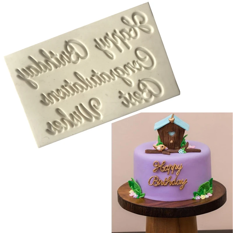 English Letter Shaped Silicone Cake Mold Chocolate Candy Tools kitchen Craft Baking Tool Fondant Cake Decoration Mold
English Letter Shaped Silicone Cake Mold Chocolate Candy Tools kitchen Craft Baking Tool Fondant Cake Decoration Mold