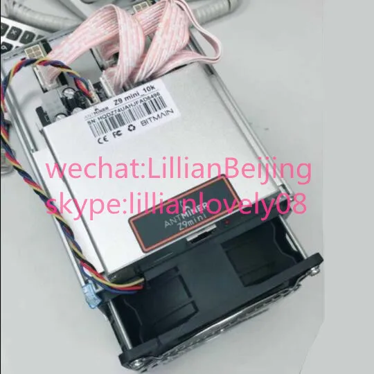 free shipping AntMiner Z9 mini 10k sol/s Equihash miner ZEN ZEC ZCL Mining machine bitmain Z9mini 10000 h/s
free shipping AntMiner Z9 mini 10k sol/s Equihash miner ZEN ZEC ZCL Mining machine bitmain Z9mini 10000 h/s