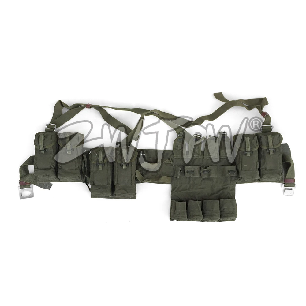 

Original Surplus Type 63 Auto Chest Rig Ammo Pouch Magazine Pouch Vietnam War Chinese Army Military CN/10505