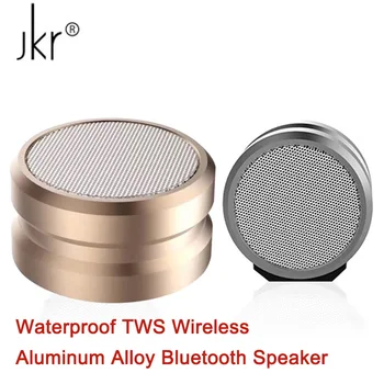 Waterproof IPX5 Aluminum Alloy Bluetooth Speaker Portable TWS Wireless Mini Speakers JKR-5 Bass BT4.2 Support TF AUX FM Radio
Waterproof IPX5 Aluminum Alloy Bluetooth Speaker Portable TWS Wireless Mini Speakers JKR-5 Bass BT4.2 Support TF AUX FM Radio