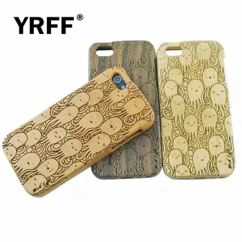 YRFF Newest Lovely Cartoon octopus Traditional Bamboo Sculpture Wood phone Cases For iphone 5 5S 5G 6 6s plus back case covers
YRFF Newest Lovely Cartoon octopus Traditional Bamboo Sculpture Wood phone Cases For iphone 5 5S 5G 6 6s plus back case covers