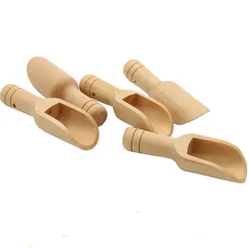 Mini Wooden Scoops Bath Salt Powder Spoon Bath Shower SPA Tool Salts Candy Laundry Detergent Powder Spoon LX6724
Mini Wooden Scoops Bath Salt Powder Spoon Bath Shower SPA Tool Salts Candy Laundry Detergent Powder Spoon LX6724