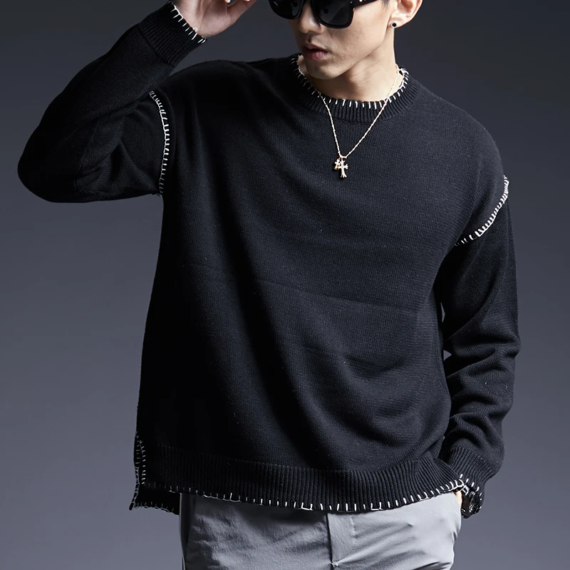2020 New Fashion Brand Sweaters Man Pullovers Warm Slim Fit Jumpers Knitred Solid Color Winter Korean Style Casual Mens Clothes
2020 New Fashion Brand Sweaters Man Pullovers Warm Slim Fit Jumpers Knitred Solid Color Winter Korean Style Casual Mens Clothes