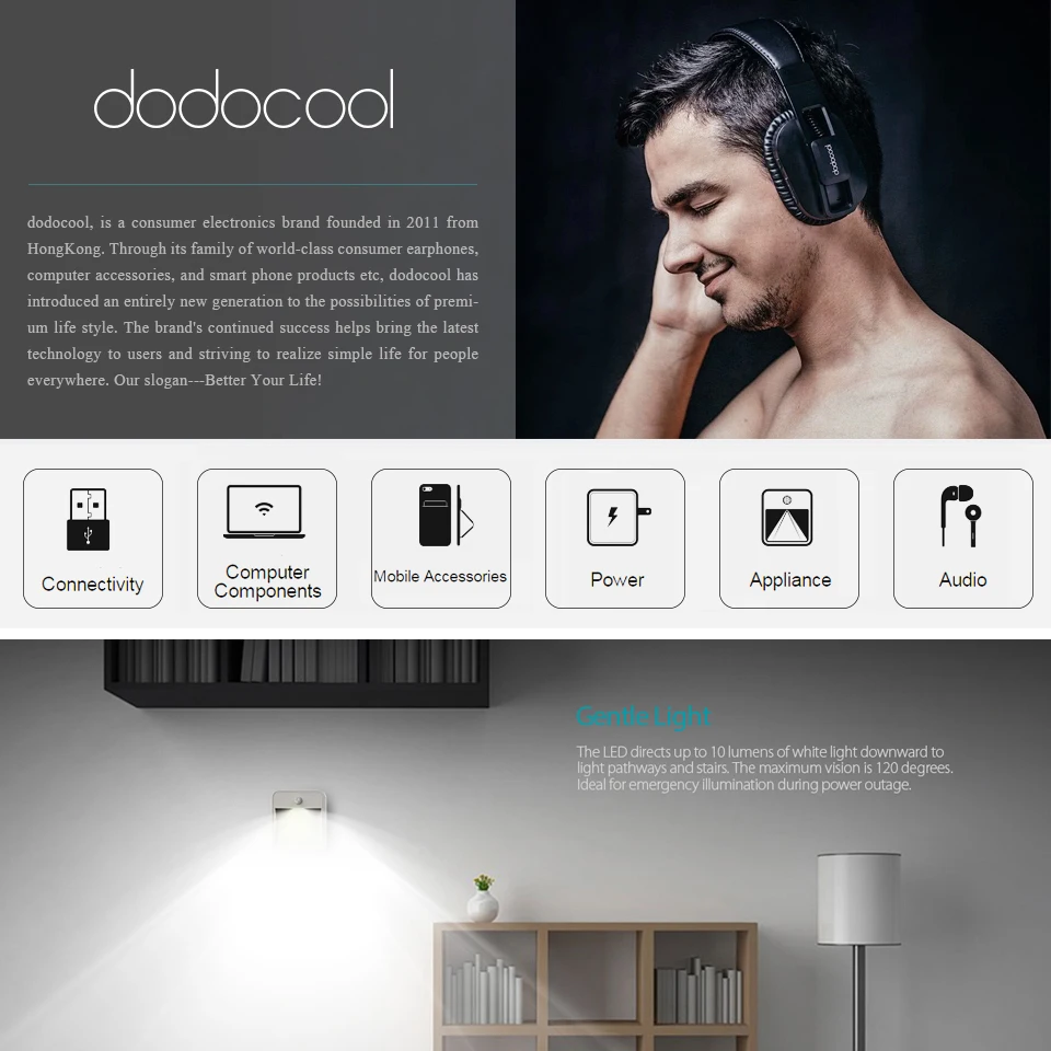 dodocool 8GB lossless HIFI Music Player MP3 Player Support DSD 64 128 256 WMA Audio Player Recorder FM Radio Expandable 256GB TF