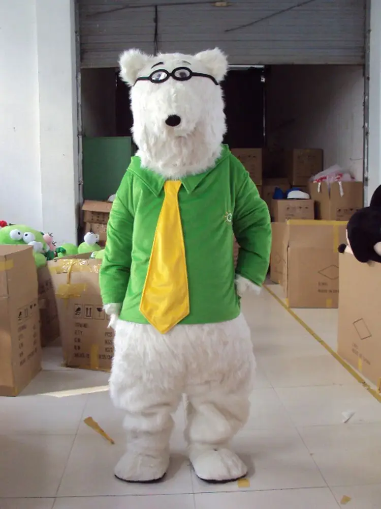 Polar Bear Mascot Costume Polar bear Mascot costume Cute Cartoon Character Mascotte Costum Cosplay Outfits Adult Size
Polar Bear Mascot Costume Polar bear Mascot costume Cute Cartoon Character Mascotte Costum Cosplay Outfits Adult Size