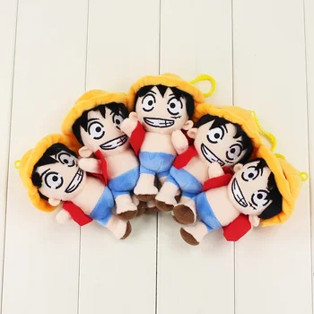 12cm 5pcs/lot One Piece Luffy plush keychain pedant soft stuffed cute show tooth doll Hot Luffy toy for kids
12cm 5pcs/lot One Piece Luffy plush keychain pedant soft stuffed cute show tooth doll Hot Luffy toy for kids