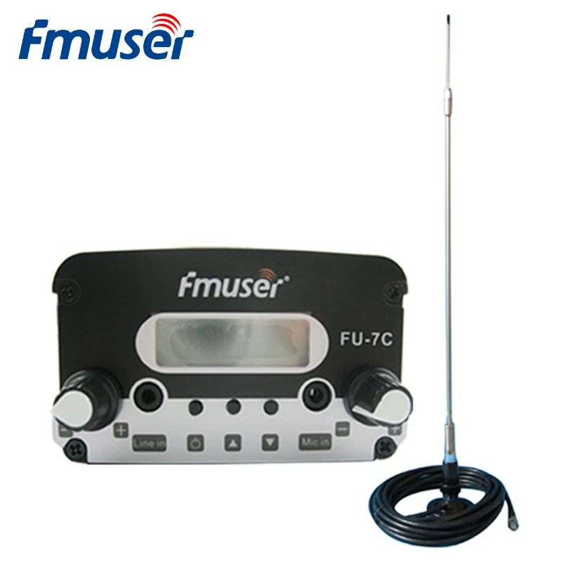 FMUSER FU-7C 7W Low Power FM Transmitter Set Wholesale FM Broadcast Transmitter For FM Radio Station/Drive-in Cinema CZE-7C
FMUSER FU-7C 7W Low Power FM Transmitter Set Wholesale FM Broadcast Transmitter For FM Radio Station/Drive-in Cinema CZE-7C