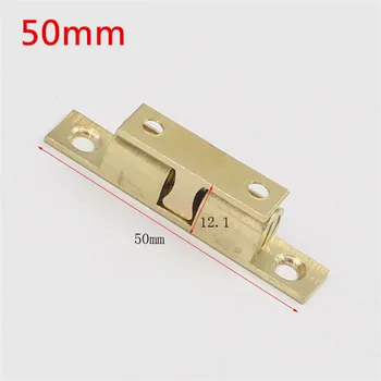 10pcs 50mm Pure Copper Double Ball Latch Clip Lock Cabinet Door Catches Touch Beads Bronze Brass Color Furniture Accessories
10pcs 50mm Pure Copper Double Ball Latch Clip Lock Cabinet Door Catches Touch Beads Bronze Brass Color Furniture Accessories