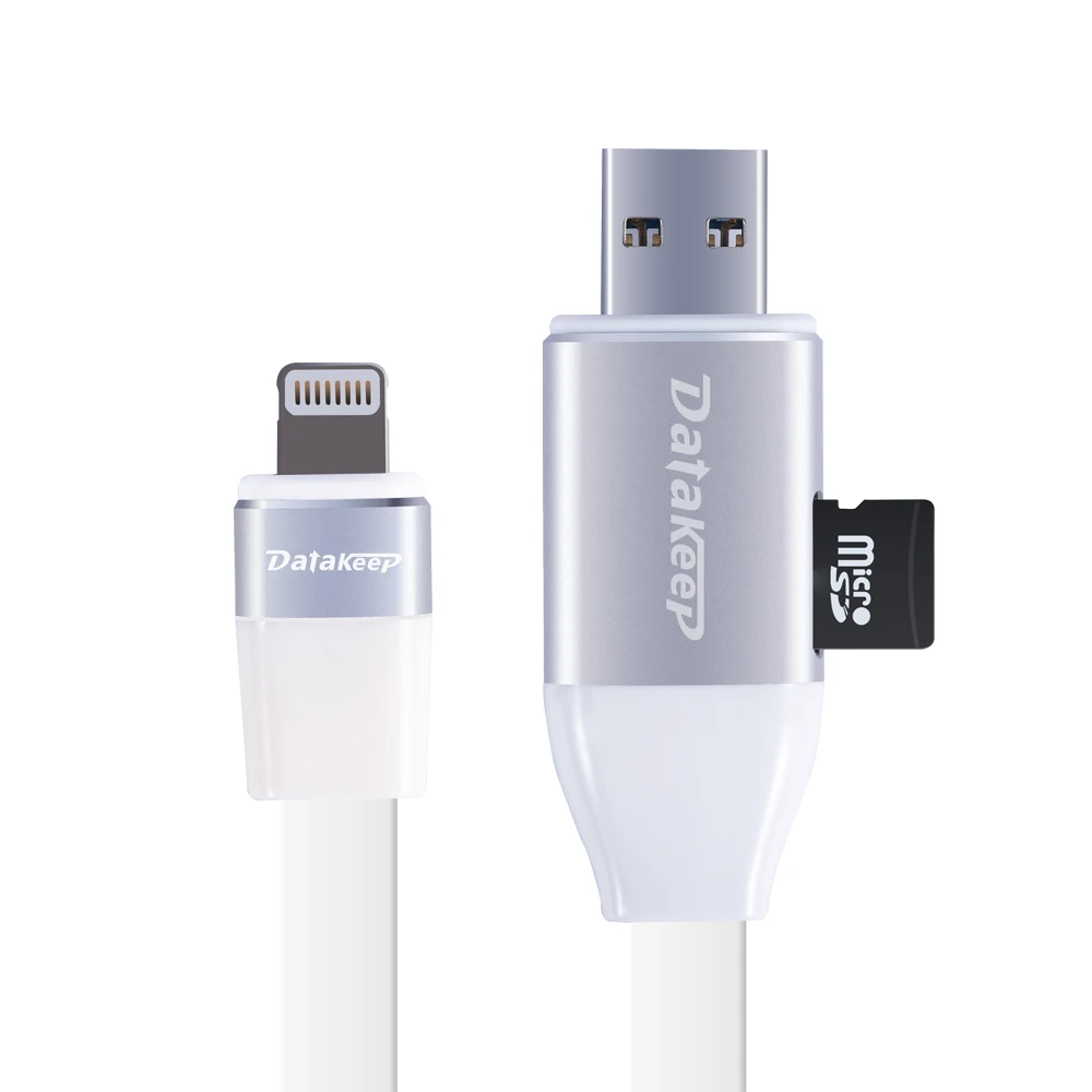 Online Whole Iphone Ipod Multifunctional Usb Cable From Kingspec Multifunctional Usb Memory Stick Sycn Charging Cable For Iphone Ipad Ipod External Storage Pu300
